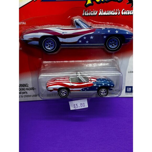 Austin Powers Felicity Shagwell's White Lightning Corvette Hollywood on Wheels - Picture 3 of 8